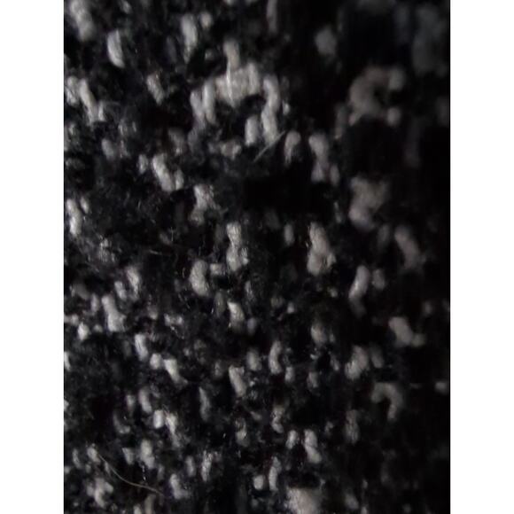 EXPRESS One Eleven Black White Herringbone Tweed Button Up Jacket Womens Size XS - Picture 3 of 7